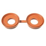 JOINT LUNETTES POUR TUBES ENVELOPPES 2CV, VITON, 1970->1990 (2)