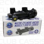 Master cylinder 2 exits LOCKHEED (09/'63 - 5/'67) 2CV