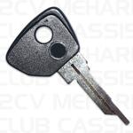 Key uncut 2CV/MEHARI