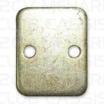 Fixation plate lock front 2CV