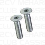 Screw support doorlock (x2) 2CV / MEHARI